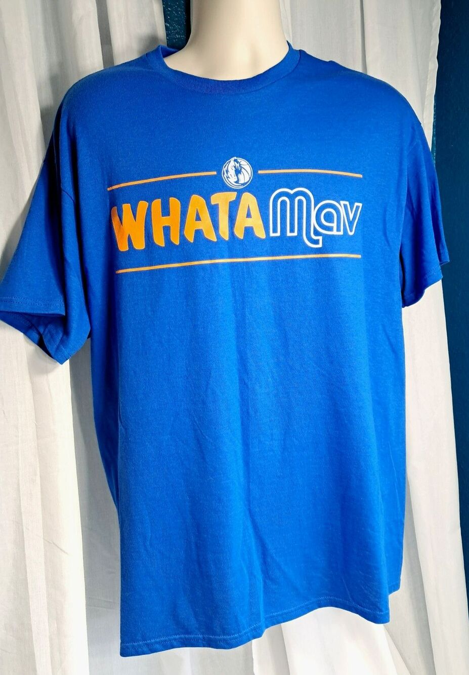 Whatamav Dallas Mavericks Special Edition Shirt Size XL Whataburger